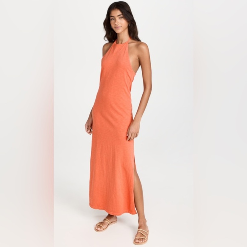 LNA Bib Halter Dress‎